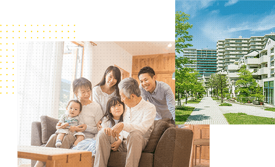 住まいの背景イメージ